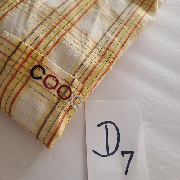 COOGI men's plaid shirt sz.5 XL buttons up - Picture 11 of 11